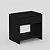 Mesa De Cabeceira 1 Gaveta Preto [F031] - Imagem 6