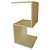 Mesa De Cabeceira Em S Em Mdf  Natural [F031] - Imagem 2