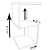 Mesa De Cabeceira Em S Em Mdf Branco [F031] - Imagem 3