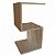 Mesa De Cabeceira Em S Em Mdf Madeirado [F031] - Imagem 1