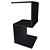 Mesa De Cabeceira Em S Em Mdf Preto [F031] - Imagem 2