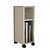 Mesa De Cabeceira Nicho Em Mdf Branco Com Rodizio [F031] - Imagem 1