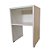 Mesa De Cabeceira Simples Em Mdf Branco [F031] - Imagem 3