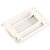 Moldura Captador Humbucker Branca (2 Peças) Spirit MT30F-WH [F035] - Imagem 1