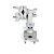 Multi Clamp Para Rack De Bateria Ajustável Gibraltar SC-PUGC [F035] - Imagem 1