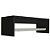 Nicho Com Varão 80cm Preto Em Mdf [F031] - Imagem 1