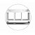 Nicho De Parede Para Banheiro Porta Toalha Em Mdf Branco [F031] - Imagem 3