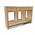 Nicho De Parede Para Banheiro Porta Toalha Em Mdf Madeirado [F031] - Imagem 1