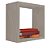 Nicho Decorativo 25x25x20 Cm Em Mdf Madeirado [F031] - Imagem 8