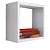 Nicho Decorativo 25x25x20 Cm Em Mdfbranco [F031] - Imagem 4