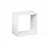 Nicho Decorativo 25x25x20 Cm Em Mdfbranco [F031] - Imagem 3