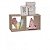 Nicho Duplo 50x25x20 Cm Em Mdf Madeirado [F031] - Imagem 1