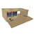Nicho Retangular Com Porta Trovarelli Natural [F031] - Imagem 2