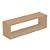 Nicho Retangular Decorativo Trovarelli 70x15x15 Madeirado [F031] - Imagem 7