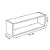 Nicho Retangular Decorativo Trovarelli 70x15x15 Madeirado [F031] - Imagem 9