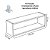 Nicho Retangular Decorativo Trovarelli 70x15x15 Madeirado [F031] - Imagem 10