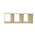 Nicho Triplo 70x30x20 Natural Em Mdf [F031] - Imagem 3