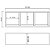Nicho Triplo 70x30x20 Preto Em Mdf [F031] - Imagem 4