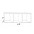 Nicho Triplo 90x30x20 Branco Em Mdf [F031] - Imagem 4