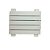 Painel Canaletado Modular 50x50 Cm Branco [F031] - Imagem 1