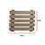 Painel Canaletado Modular 50x50 Cm Natural [F031] - Imagem 4