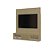 Painel Para Tv Em Ate 32 Polegadas 3 Nichos Natural Em Mdf [F031] - Imagem 3