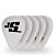 Palheta .50mm Leve Branca D Addario Joe Satriani 1CWH2-10JS [F035] - Imagem 1