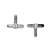 Parafuso Para Clamp Pedal Bumbo (2 Peças) Gibraltar SC-0055 [F035] - Imagem 1