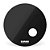 Pele Resposta Para Bumbo 22" Evans EQ3 Resonant Black BD22RB [F035] - Imagem 1