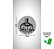 Plaquinha Decorativa Batman Branco Em Mdf [F031] - Imagem 2