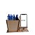 Porta Canetas Suporte Para Celular  Em Mdf Natural [F031] - Imagem 2