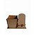 Porta Canetas Suporte Para Celular  Em Mdf Natural [F031] - Imagem 1