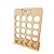Porta Cápsulas Três Corações Grande Mdf Natural [F031] - Imagem 1
