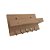 Porta Chave Simples Natural Em Mdf [F031] - Imagem 3