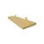 Prateleira Simples 50x15cm Com Suporte Em Mdf Natural [F031] - Imagem 1
