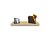 Prateleira Simples 60x15 Em Mdf Natural [F031] - Imagem 6