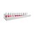Pratleira Esmalteria 30 Cm Em Mdf Branco [F031] - Imagem 3