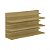 Sapateira Suspensa 3 Prateleiras Em Mdf Natural [F031] - Imagem 1