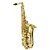 Saxofone Alto As 200 Laqueado Dourado Com Case New York [F097] - Imagem 3