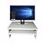 Suporte Duplo Para Monitor Em Mdf Branco [F031] - Imagem 6