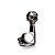 Tarraxa Para Guitarra Preto Perolado Caveira R6 Spirit [F035] - Imagem 1