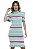 Vestido Midi Tricot Babado Manga Curta [F081] - Imagem 5