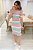 Vestido Midi Tricot Babado Manga Curta [F081] - Imagem 1
