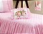 Kit Colcha Sofia Solteiro 03 Peças Rosa [F101] - Imagem 3