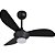 Ventilador de Teto Ventisol Mistral 3 Pás Preto Bivolt [F002] - Imagem 1