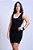 Vestido Curto Tricot Decote Gota [F081] - Imagem 1