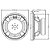 Alto-falante Profissional 150 Watts 8 Pol 8 Ohms 8wf310b-8 Atk [F108] - Imagem 3