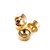 Bucha Trocolos Instrumentos Dourada (4 Peças) Spirit JTG-GD [F035] - Imagem 1