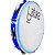 Pandeiro 10" Batuka Pele Leitosa Luen Azul [F002] - Imagem 1