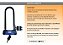 Cadeado Trava Tipo U-lock Ul 10/285 Bicicleta Moto Papaiz [F118] - Imagem 6